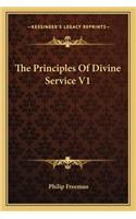 Principles of Divine Service V1