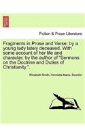 Fragments in Prose and Verse