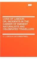 Lives of Labour; Or, Incidents in the Career of Eminent Naturalists and Celebrated Travellers