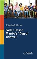 Study Guide for Sadat Hasan Manto's "Dog of Tithwal"