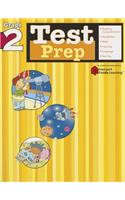 Test Prep: Grade 2 (Flash Kids Harcourt Family Learning)