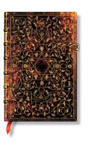Paperblanks Grolier Grolier Ornamentali Hardcover Mini Lined Clasp Closure 240 Pg 120 GSM