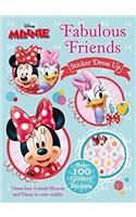 Disney Minnie Mouse Fabulous Friends Sticker Dress Up: Dress Best Friends Minnie and Daisy in Cute Outfits