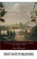History of Australia and New Zealand from 1606 to 1890