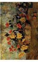 "Nasturtiums Dahlias in a Basket" by Paul Gauguin - 1884: Journal (Blank / Lined(Art of Life Journals)