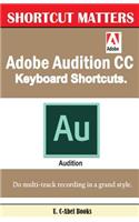 Adobe Audition CC Keyboard Shortcuts.