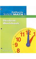 Saxon Math 1: Student Workbook Part 1