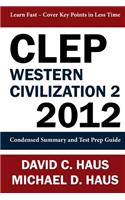 CLEP Western Civilization 2 - 2012