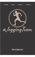 #Jogging Team Notizbuch
