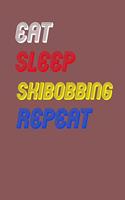 Eat Sleep skibobbing Repeat Notebook Fan Sport Gift