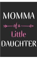 Momma of a little daughter: Daily planner journal for mother/stepmother, Paperback Book With Prompts About What I Love About Mom/ Mothers Day/Birthday Gifts From Son/Daughter f