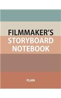 Filmmaker's Storyboard Notebook Plain