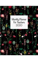 Monthly Planner for Teachers 2020