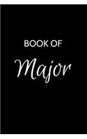 Major Journal Notebook