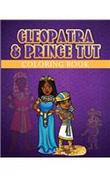 Cleopatra & Prince Tut Coloring Book