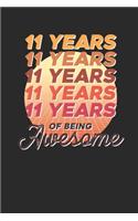 11 Years Of Being Awesome