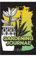 Gardening Journal: Weekly Gardening Log and Journal