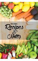 Blank Cookbook Recipes & Notes: Blank Instant Pot Ketogenic Diet Recipe Inspired Cookbook