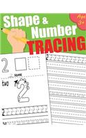 Shape & Number tracing: Tracing Book for Preschoolers and Kids Ages 3+, Learn number 1 to 20 and a type of shape, Coloring pratice, Writing Practice, Very easy and fun to p