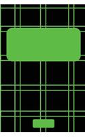 Electric Green Notebook