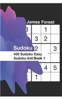 400 Sudoku Easy Sudoku 6x6