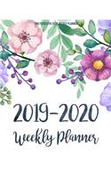 Two Year 2019-2020 Weekly Planner