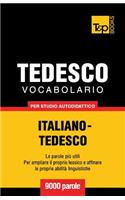 Vocabolario Italiano-Tedesco per studio autodidattico - 9000 parole