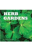 Herb Gardens Calendar 2018: 16 Month Calendar