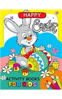 Happy Easter Activity Book for Kids