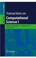 Transactions on Computational Science I