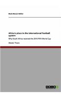 Africa's place in the international football system