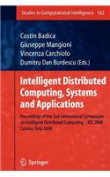 Intelligent Distributed Computing, Systems and Applications