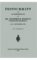 Festschrift zum 70. Geburtstage: (German)