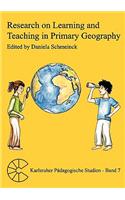 Research on Learning and Teaching in Primary Geography