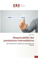 Responsabilité Des Prestataires Intermédiaires
