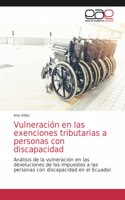 Vulneración en las exenciones tributarias a personas con discapacidad