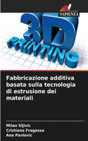 Fabbricazione additiva basata sulla tecnologia di estrusione dei materiali