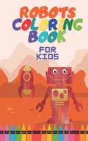 Robots Coloring Book For Kids