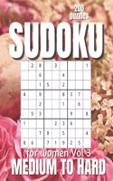 Sudoku For Women Medium to Hard