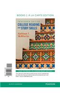 College Reading and Study Skills, Books a la Carte Edition