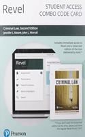 Revel for Criminal Law (Justice Series) -- Combo Access Card