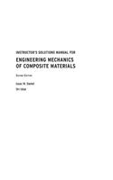 Instructor's Solutions Manual for Engineering Mechanics of Composite Materials, Second Edition