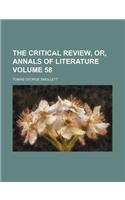 The Critical Review, Or, Annals of Literature Volume 58