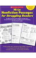 Hi-Lo Nonfiction Passages for Struggling Readers: Grades 6-8