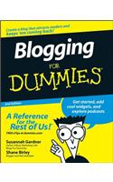 Blogging For Dummies