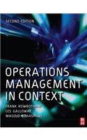 Operations Management in Context