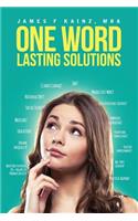 One Word Lasting Solutions