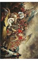 American Revolution Death of General Warren at the Battle of Bunker's Hill, John Trumbull Painting Journal