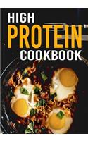High Protein Cookbook: Blank Recipe Book to Write in Cookbook Organizer