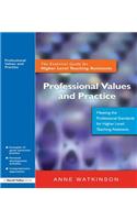 Professional Values and Practice